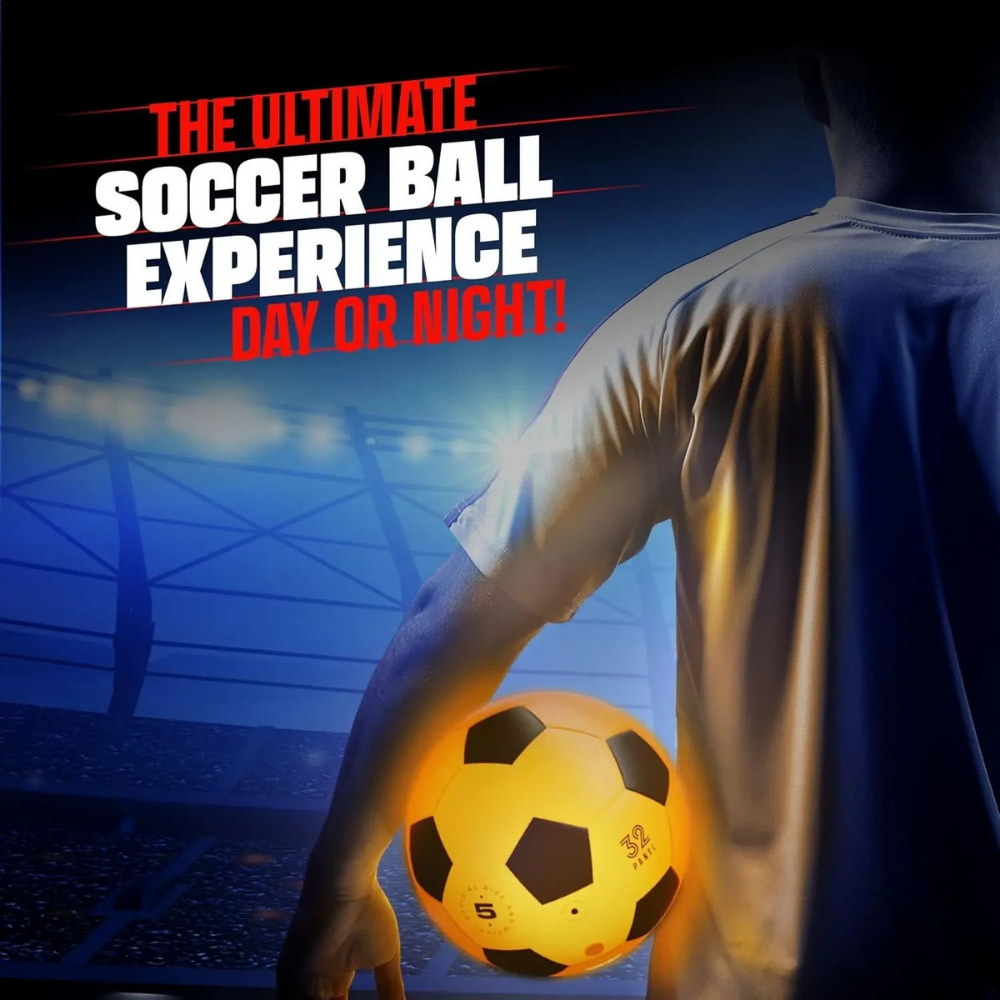 World Cup LED Lights Size 5 Soccer Ball Light Up