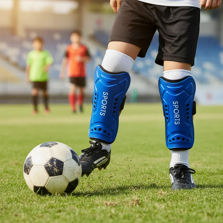 World Cup Youth Soccer Shin Guards Crashproof Leg Sleeves Protection