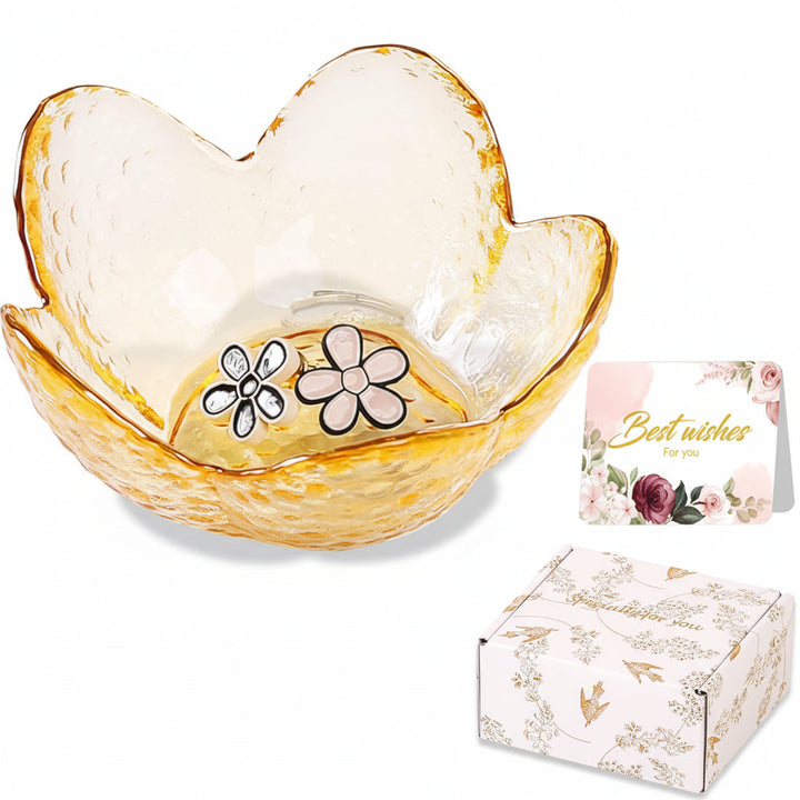 Mothers Day Flower Jewellery Dish Ceramic Ring Holder Tray Gift